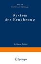 Couverture de l'ouvrage System der Ernährung