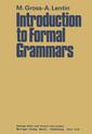 Couverture de l'ouvrage Introduction to Formal Grammars