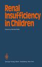 Couverture de l'ouvrage Renal Insufficiency in Children
