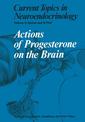 Couverture de l'ouvrage Actions of Progesterone on the Brain