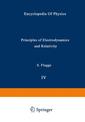Couverture de l'ouvrage Principles of Electrodynamics and Relativity / Prinzipien der Elektrodynamik und Relativitätstheorie