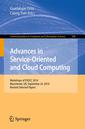 Couverture de l'ouvrage Advances in Service-Oriented and Cloud Computing