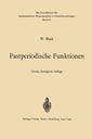 Couverture de l'ouvrage Fastperiodische Funktionen