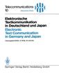 Couverture de l'ouvrage Elektronische Textkommunikation in Deutschland und Japan / Electronic Text Communication in Germany and Japan