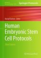 Couverture de l'ouvrage Human Embryonic Stem Cell Protocols