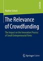 Couverture de l'ouvrage The Relevance of Crowdfunding