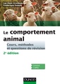 Couverture de l'ouvrage Le comportement animal - 2e éd. - Cours, méthodes et questions de révision