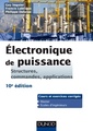 Couverture de l'ouvrage Electronique de puissance - 10e éd. - Structures, commandes, applications