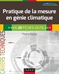 Couverture de l'ouvrage Pratique de la mesure en génie climatique - En 28 fiches-outils