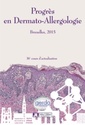 Couverture de l'ouvrage Progrès en Dermato-Allergologie - GERDA Bruxelles 2015