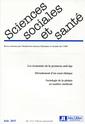 Couverture de l'ouvrage Revue sciences sociales et santé - Volume 33 - n°2 - Juin 2015