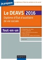Couverture de l'ouvrage Le DEAVS 2016 - tout-en-un 