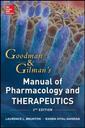 Couverture de l'ouvrage Goodman And Gilman Manual Of Pharmacology And Therapeutics