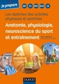 Couverture de l'ouvrage Diplômes des activités physiques et sportives-Anatomie, physiologie de l'exercice sportif et entraîn