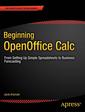 Couverture de l'ouvrage Beginning OpenOffice Calc