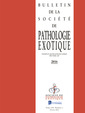 Couverture de l'ouvrage Bulletin de la Société de pathologie exotique Vol. 109 N°1 - Février 2016