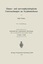 Couverture de l'ouvrage Sinnes- und nervenphysiologische Untersuchungen an Scyphomedusen