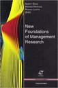 Couverture de l'ouvrage New Foundations of Management Research
