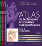 Couverture de l'ouvrage Atlas de techniques articulaires ostéopathiques T1 à T3. PACK
