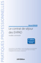 Couverture de l'ouvrage Le contrat de séjour des EHPAD 3e édition