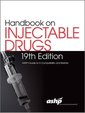 Couverture de l'ouvrage Handbook on Injectable Drugs