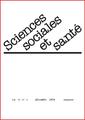Couverture de l'ouvrage Revue sciences sociales et santé - Volume 34 n°4 - Décembre 2016