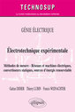 Couverture de l'ouvrage GÉNIE ÉLECTRIQUE - Électrotechnique expérimentale - Méthodes de mesure - Réseaux et machines électriques, convertisseurs statiques, sources d'énergie renouvelable – Niveau B
