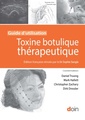 Couverture de l'ouvrage Toxine botulique thérapeutique