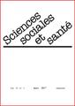 Couverture de l'ouvrage Revue sciences sociales et santé - Volume 35 n°1 - Mars 2017