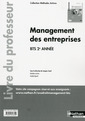 Couverture de l'ouvrage Management des entreprises - BTS 2eme année (Édition 2017)