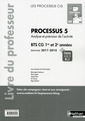 Couverture de l'ouvrage Processus 5 bts cg 1ere et 2eme annees (les processus cg) professeur 2017