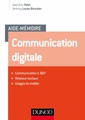 Couverture de l'ouvrage Aide-mémoire - Communication digitale