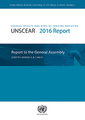 Couverture de l'ouvrage Sources, Effects and Risks of Ionizing Radiation, United Nations Scientific Comittee on the Effects of Atomic Radiation(UNSCEAR) 2016 Report (E.17.IX.1)