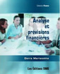 Couverture de l'ouvrage Analyse et prévisions financières