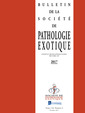 Couverture de l'ouvrage Bulletin de la Société de pathologie exotique Vol. 110 N°4 - Octobre 2017
