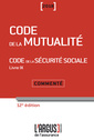 Couverture de l'ouvrage Code de la mutualité 2018