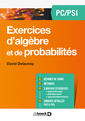 Couverture de l'ouvrage Exercices d'algèbre et de probabilités PC/PSI