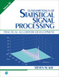 Couverture de l'ouvrage Fundamentals of Statistical Signal Processing, Volume 3
