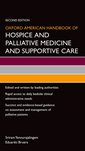 Couverture de l'ouvrage Oxford American Handbook of Hospice and Palliative Medicine and Supportive Care