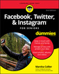 Couverture de l'ouvrage Facebook, Twitter, & Instagram For Seniors For Dummies