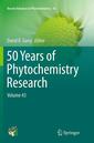 Couverture de l'ouvrage 50 Years of Phytochemistry Research