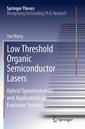 Couverture de l'ouvrage Low Threshold Organic Semiconductor Lasers
