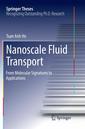 Couverture de l'ouvrage Nanoscale Fluid Transport