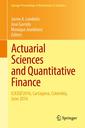 Couverture de l'ouvrage Actuarial Sciences and Quantitative Finance