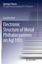 Couverture de l'ouvrage Electronic Structure of Metal Phthalocyanines on Ag(100)