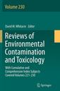 Couverture de l'ouvrage Reviews of Environmental Contamination and Toxicology volume