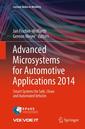 Couverture de l'ouvrage Advanced Microsystems for Automotive Applications 2014