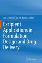Couverture de l'ouvrage Excipient Applications in Formulation Design and Drug Delivery