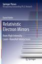 Couverture de l'ouvrage Relativistic Electron Mirrors