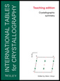 Couverture de l'ouvrage International Tables for Crystallography, Crystallographic Symmetry